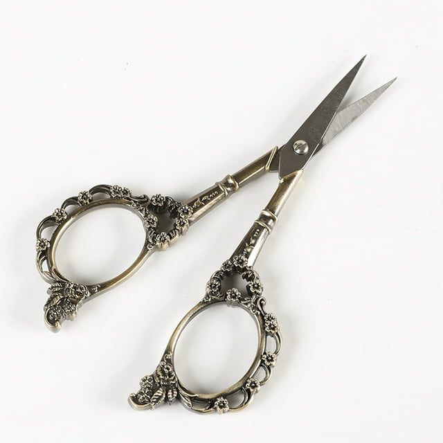 Vintage European Style Scissors for Embroidery, Sewing, Craft, Art Work & Everyday Use