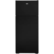 Hotpoint HPS18BTNRBB 17.5 Cu. Ft. Black Recessed Handle Top-Freezer Refrigerator