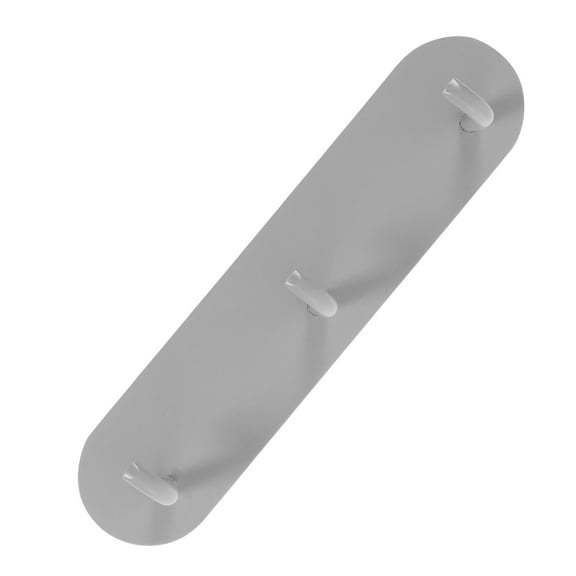 HOMEMAXS Iron Wall Hook for Home Silver Color Versatile Key Holder Rack 5 Pieces