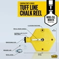 thumbnail image 2 of M-D Building Products 00800 0.06 in. x 100 ft. Yellow ABS Tuff Line™ Contractor Chalk Reel, 2 of 8