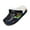 Black-2, variant on Fiedaz Toddler Kids Boys Lined Clogs Winter Garden Shoes Soft Warm Bedroom House Slippers