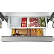 Hamilton Beach 20.3 cu. ft. Frost-Free French Door Refrigerator, Platinum HZ7602