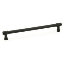 Jasper Pull - 8" Center-to-Center Cabinet Pulls, Flat Black Finish - Modern Drawer Pulls for Kitchen, Bathroom, Furniture - 10 Pack
