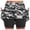 E-1032Black, variant on Women's Skirts High Waist Camouflage Print Comfortable Breathable Fitness Yoga Skirt Built In Shorts For Sports Activities,Purple,Xxxxxl