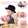 thumbnail image 4 of PHOCAS Unbreakable Piggy Bank for Kids- Cute Plastic Coin Bank , Compact Money Saving Jar for Girls & Boys, Perfect Birthday  Gift for Toddlers, 4 of 10