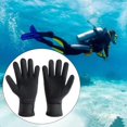 thumbnail image 6 of Neoprene Diving Gloves Wetsuit Glove Canoeing Spearfishing 3mm Adult XL, 6 of 8