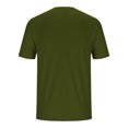 thumbnail image 3 of pstuiky camisetas para hombre, Camiseta de manga corta con cuello redondo y estampado de letras para hombre camisas casuales para hombre m, 3 of 5