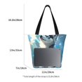 thumbnail image 3 of KLL Tote Bag for Women Cloud Sunshine Puppy Print Shopping Grocery Reusable Bags for Office School Shopping Travel, 3 of 6