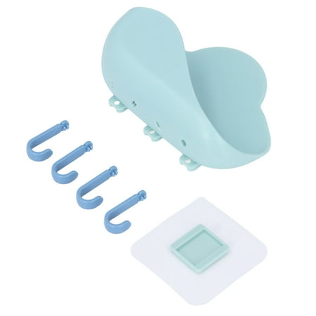 

Wall Hook Cute Multipurpose Wall Hanging Hook Shape For Bathroom Blue