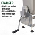 thumbnail image 5 of LEM Products BigBite 50 lb Stainless Steel Tilt Meat Mixer, 5 of 9