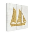 thumbnail image 2 of Trademark Fine Art 'Beachscape V Boat Gold Neutral' Canvas Art by Michael Mullan, 2 of 3
