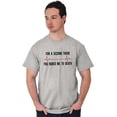 thumbnail image 4 of For A Second Bored Me EKG Humor Men's Graphic T Shirt Tees Brisco Brands S, 4 of 4