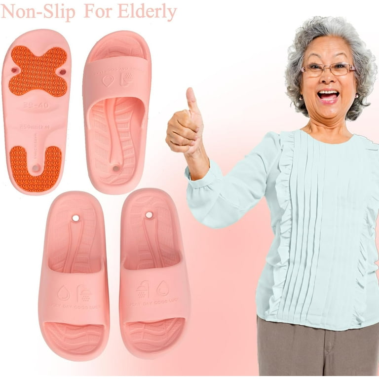 Non slip shower shoes for elderly new arrivals