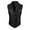 Black, variant on Men's Suit Vest Business Formal Print Button Down Collar Dress Waistcoat Vest for Suit or Tuxedo Wedding Work Party