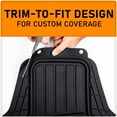 thumbnail image 3 of Armor All 4-Piece Black Trim-to-Fit All-Weather Floor Mats, Vehicle Make - Universal, 3 of 9