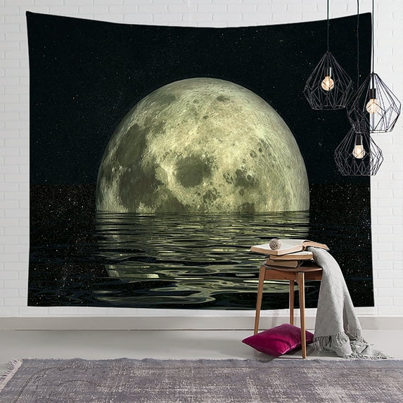 Goory Boho Mandala Landscape Throw Tapestry Wall Hanging Decor Yoga Mat Bedspread Beach Blanket