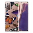 thumbnail image 1 of FINCIBO Soft TPU Clear Case Slim Protective Cover for Samsung Galaxy Note 20 6.7" 2020, Beautiful Butterfly Species, 1 of 3