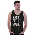 thumbnail image 3 of Best Father Ever Dad Fathers Day Tank Top Sleeveless Tee Men Brisco Brands S, 3 of 6