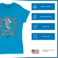 thumbnail image 6 of Outlaw Country Cowgirl Boots And Roses T-Shirt Western Rodeo Floral Cowgirl Hat Vintage Southern Rustic Women's Tee, 6 of 7