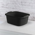 thumbnail image 3 of Sterilite 18 Qt. Dishpan, Multi-Purpose Plastic Wash Tub, Kitchen, Sink, Black, 3 of 8