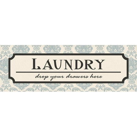 - Laundry Drawers - Mini Wash Ad Amazing Dry Funny Laundry Tasteful Room Living Room Wall Art 18X6