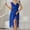 Blue, variant on LYEAA Womens Summer Nightgowns Sleeveless Mesh Lace Cozy Sling Long Night Gowns Chemise Solid V Neck Loose Casual Soft Pajamas Sleepwear Loungewear Fashion Elegant Women's Nightdress Blue S