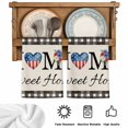 thumbnail image 5 of 250th Anniversary Kitchen Towels Set of 1, Beige Home Sweet Black Plaid Absorbent Dish Towels for Kitchen, Microfiber Hand Towel, Quick Drying Tea Towel for Cleaning Decorative Dishcloths, 5 of 7