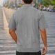 thumbnail image 4 of Camisetas de Manga Larga para Hombre Algodón Turndown Pullover Sólido Camiseta de Fitness, Mangas Cortas Deportes Y Blusa Casual, 4 of 8