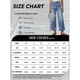 thumbnail image 4 of EMMIOL Women's 2026 Vintage Y2K Distressed Mid Waist Wide Leg Denim Jeans, 4 of 7