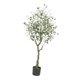 thumbnail image 5 of Olivo artificial con maceta, planta artificial decorativa de 1,2 m para jardín u oficina. Estilo A, 5 of 9