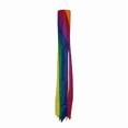 thumbnail image 1 of In the Breeze Rainbow Diagonal Sections - 50 Inch Windsock - Colorful Hanging Decoration - Red, Orange, Yellow, Green, Blue, Purple, 1 of 4