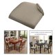 thumbnail image 5 of Funda para silla, protectores de asiento, fundas para cojines de asiento, fundas de cojines antipolvo extraíbles para fiestas, conferencias, oficinas, , Taupe Gris BLESIY Cubierta de asiento impermeable, 5 of 8