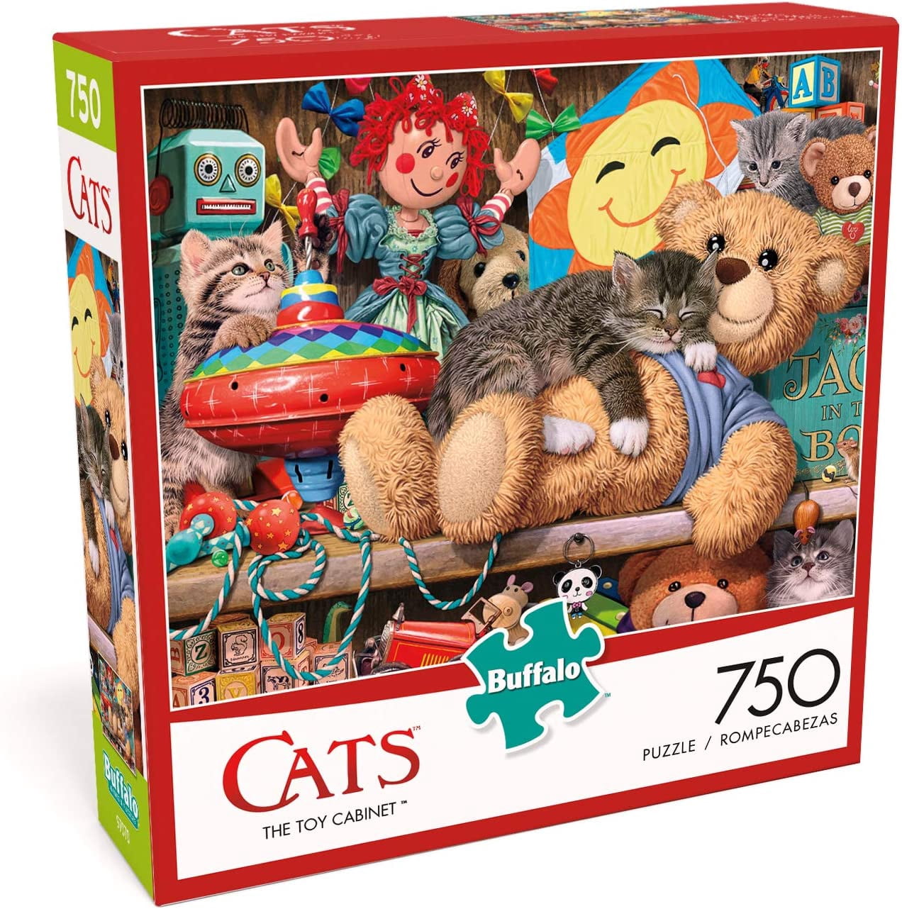 Buffalo Games - Cats Series - The Toy Cabinet - 750 Piece Jigsaw Puzzle
