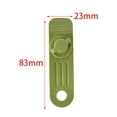 thumbnail image 4 of koolsoo 5 Pcs Tarp Clips Tent Clips 6KG Load Sturdy Awning Clamps Locking Handle Green, 4 of 9