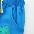 thumbnail image 5 of naisibaby Baby Boys Summer Printed Shorts, Cotton Daily Casual Pants Blue Size 3 T, 5 of 6