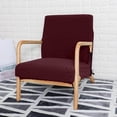 thumbnail image 4 of Wood Arm Chair Cover Elastic Chair Cover Accessory stylish Waterproof Decoration Furniture decor Red, 4 of 9
