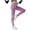Purple, variant on Girls Athletic Leggings High Waisted Kids Yoga Dance Pants Teen Soft Workout Running Sport Compression Tights (Purple,10-11 Years)