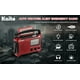 thumbnail image 2 of Radio de emergencia Kaito KA500RED AM/FM/SW con alerta meteorológica, color rojo, 2 of 9