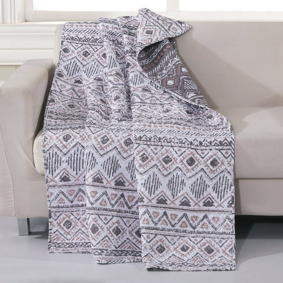 Barefoot Bungalow Denmark Quilted Throw Blanket