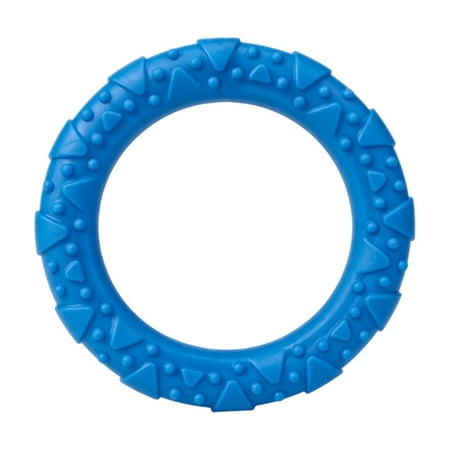 Leodye 1PCS Tension Ring Toy Molar Pet Play Indestructible Training Self Interactive Toy for s Boredom Relief -3.54in