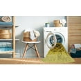 thumbnail image 2 of Ahgly Company Machine Washable Indoor Rectangle Transitional Bright Gold Yellow Area Rugs, 5' x 8', 2 of 7
