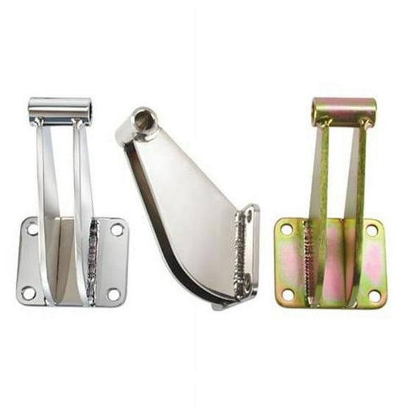 Heliarc Weld Bolt-On Front Shock Mounts, Zinc 1/2 ID Pair