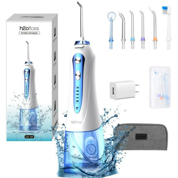 Waterpik Cordless Water Flosser Dental Oral Irrigator Teeth Cleaner 8 Jet Tips