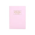 thumbnail image 2 of A7 English Schedule Notebook Portable Small Notebook Colorful Starlight Leather Planner Journal, 2 of 7