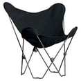 thumbnail image 2 of Butterfly Chair and Cover Combination With Black Frame, Black, 2 of 2