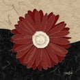 thumbnail image 3 of Stimson, Diane 15x15 Black Modern Framed Museum Art Print Titled - Red Gerbera, 3 of 5