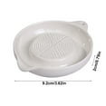 thumbnail image 3 of MOPOOR Advanced Ceramic Grater Plate for Garlic Onion Cheese Vegetables and Fruits In Kitchen White Ceramics Grater Plate for Kitchen, 3 of 7