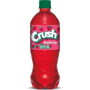 Crush Strawberry Soda, 20 fl oz bottle