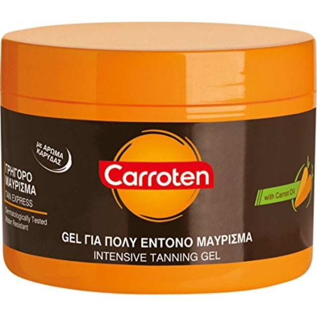 carroten intensive tanning gel spf 0.best tanning gel!