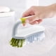 thumbnail image 2 of Yhmxh Utensilios de cocina Cepillo para fregar, cepillo de limpieza doméstico con cerdas rígidas, apto para alfombras, duchas, baños, cocinas, piscinas, azulejos y fregadores de baño., 2 of 6